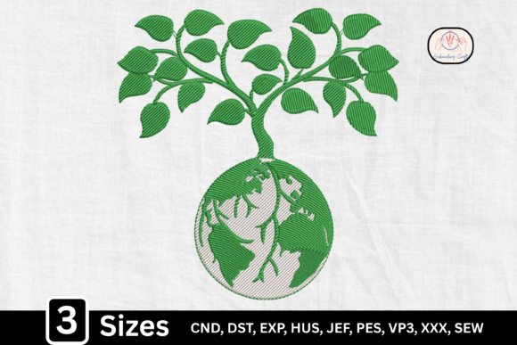 Eco Friendly World Earth Tree