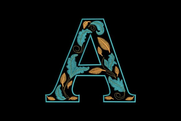 Floral Letter A Embroidery Design Review