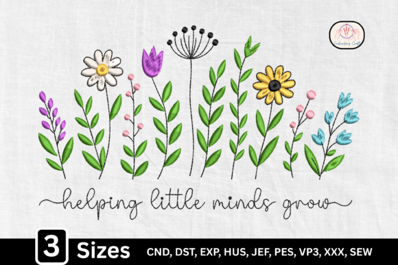 Helping Little Minds Wildflower Teacher