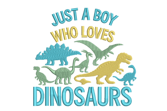 Just a Boy Who Loves Dinosaurs